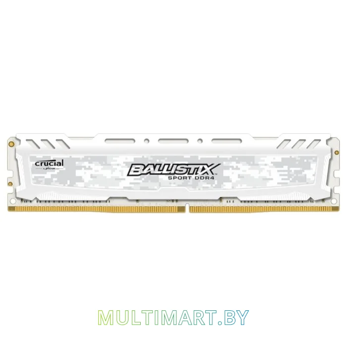 Оперативная память Crucial Ballistix Sport LT White 4GB DDR4 PC4-19200 (BLS4G4D240FSC)